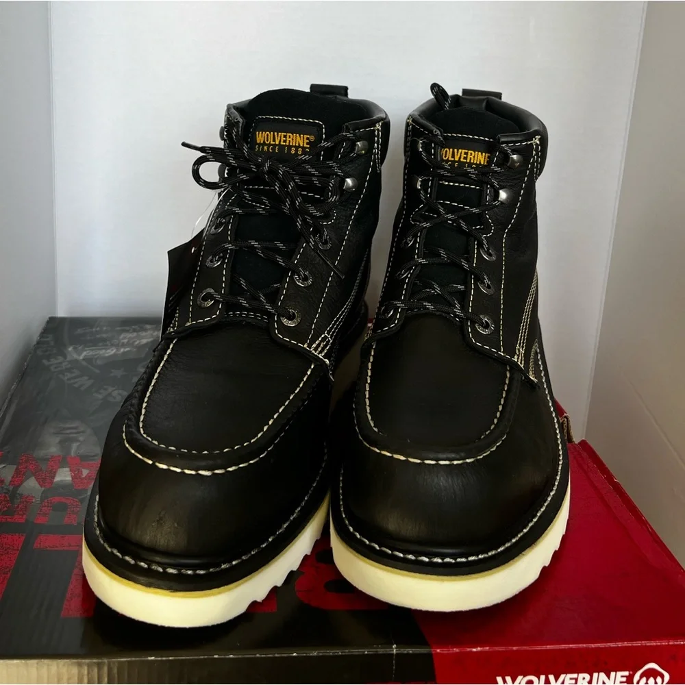 Wolverine Men's Moc Steel Toe Casual Boots - Picture 2 of 5